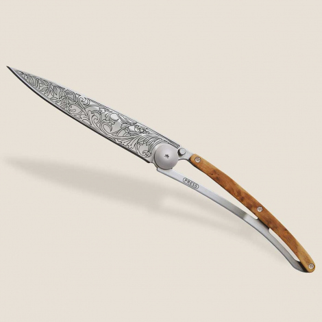 Couteau de Poche Deejo Genvrier / Art nouveau