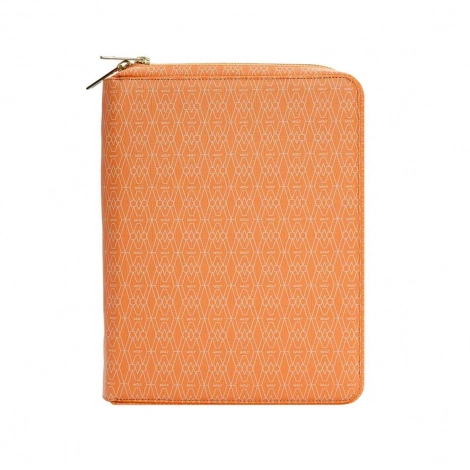 Etui de rangement iPad Wolf 1834 - Signature - Orange