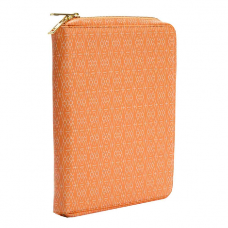 Etui de rangement iPad Wolf 1834 - Signature - Orange