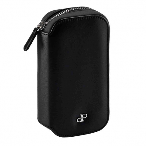 Etui de voyage zipp pour montres Wolf 1834 - Philipp 2 pieces - Black