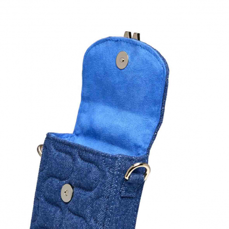 Etui pour tlphone Wolf 1834 - Mimi Swirl - Denim