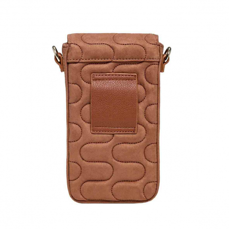 Etui pour tlphone Wolf 1834 - Mimi Swirl - Marron
