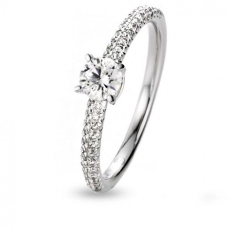 Fianailles bague 0.49 ct