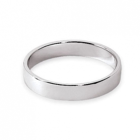 Fidelis en platine large de 3.5 mm 