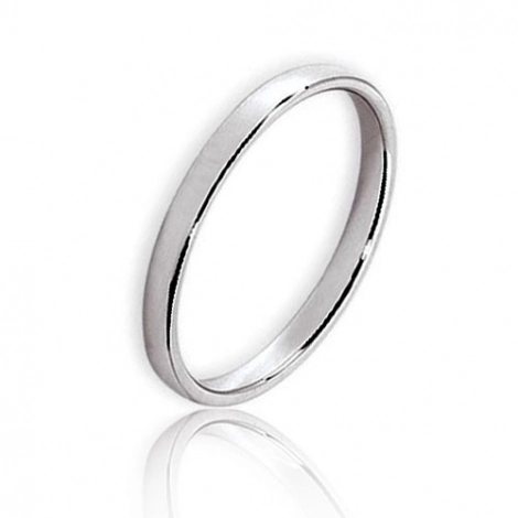 Fidellis en platine large de 2 mm