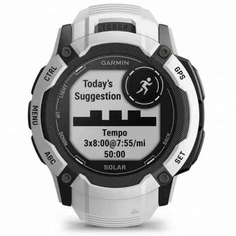 Garmin Instinct 2X Solar Blanche