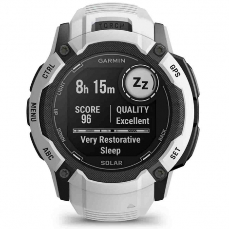 Garmin Instinct 2X Solar Blanche