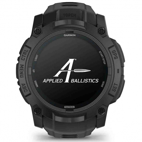 Garmin Instinct 3  - AMOLED - Tactical Edition Noire -bracelet noir