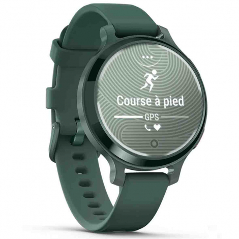 Garmin Lily 2 Active Jasper Green - bracelet en silicone vert sapin