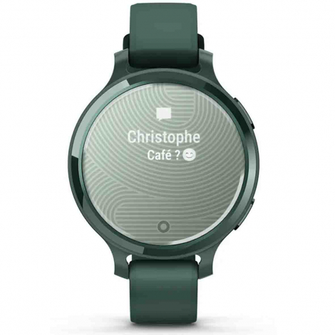 Garmin Lily 2 Active Jasper Green - bracelet en silicone vert sapin