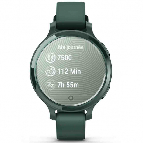 Garmin Lily 2 Active Jasper Green - bracelet en silicone vert sapin