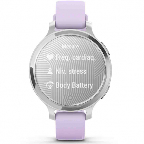 Garmin Lily 2 Active  Silver avec bracelet en silicone lilas