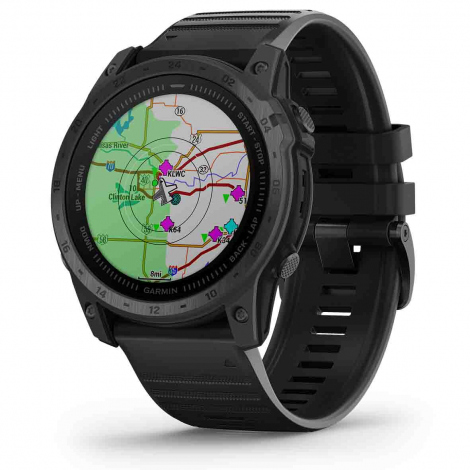 Garmin tactix 7 - Bracelet Silicone noir