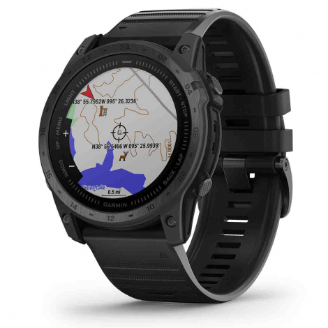 Garmin tactix 7 - Bracelet Silicone noir