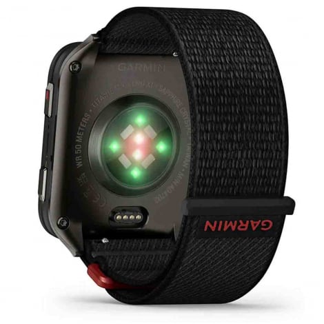 Garmin venu X1  botier  titane Gray - Bracelet nylon