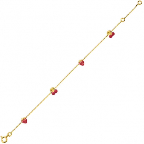 Bracelet bb Fraises et cerises