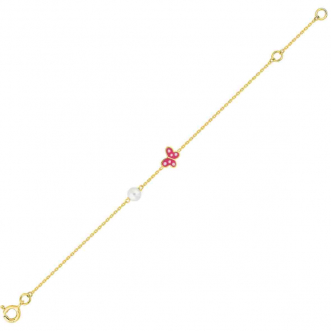 Bracelet bb Papillon et Perle