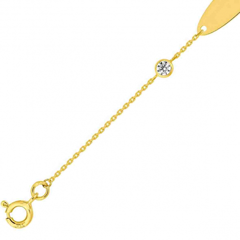 Gourmette bb Oxyde de Zirconium