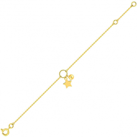 Bracelet bb toile et boule
