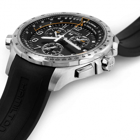 Hamilton Khaki Aviation X-Wind GMT Chrono Quartz 