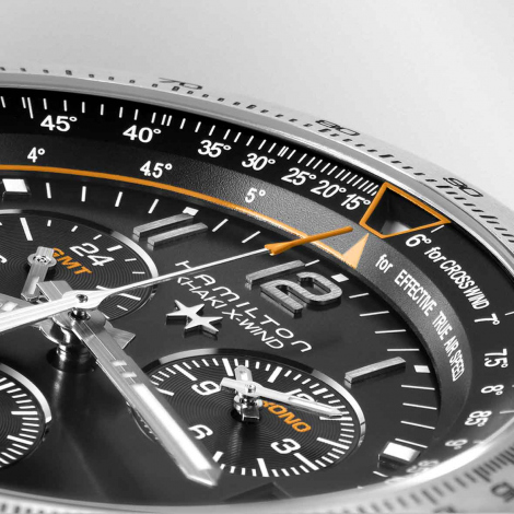 Hamilton Khaki Aviation X-Wind GMT Chrono Quartz 