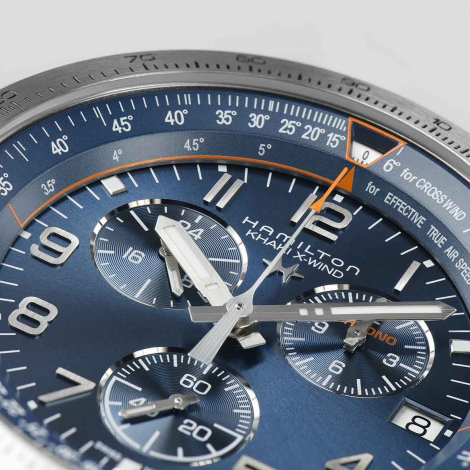 Hamilton Khaki Aviation X-Wind GMT Chrono Quartz 