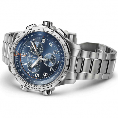 Hamilton Khaki Aviation X-Wind GMT Chrono Quartz 