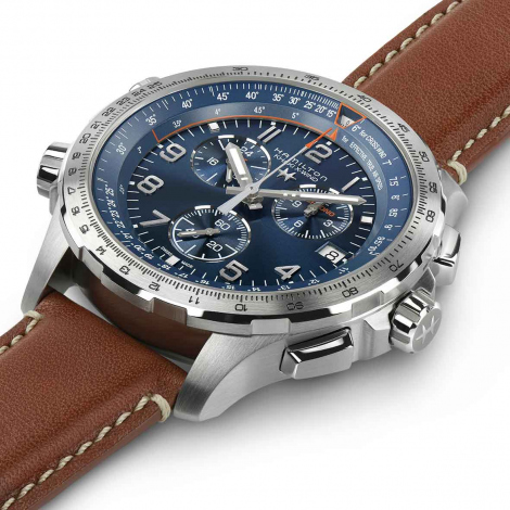 Hamilton Khaki Aviation X-Wind GMT Chrono Quartz 