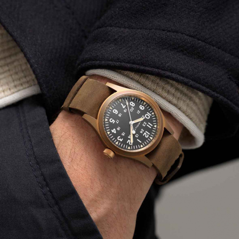 Hamilton Khaki Field Mechanical Bronze