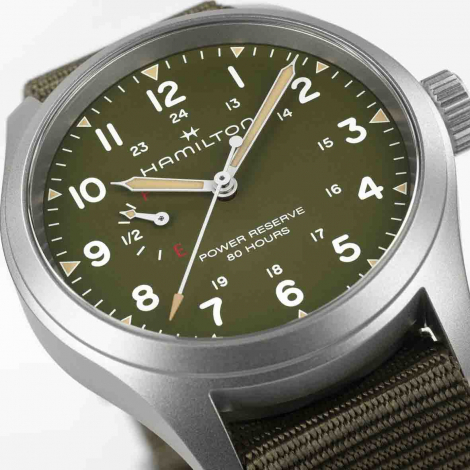 Hamilton Khaki Field Mechanical Power Reserve