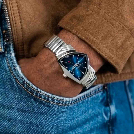 Hamilton Ventura Blue Quartz