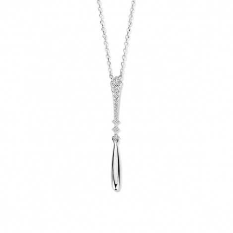 Collier Argent oxyde de Zirconium - Naiomy