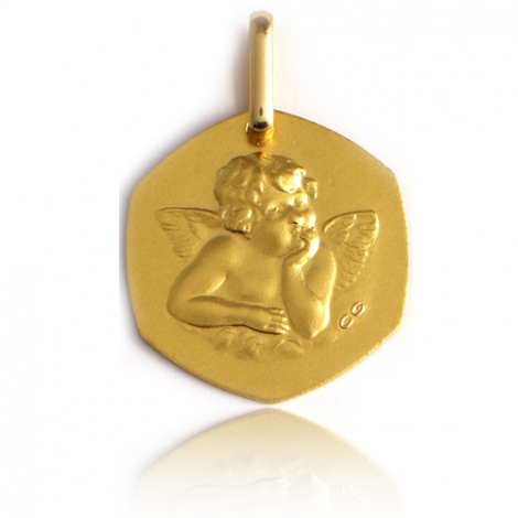 Médaille Ange Or Jaune  Cristina - XR1466