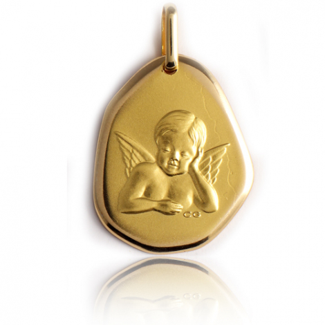 Médaille Ange Or Jaune  Élara - XR1414