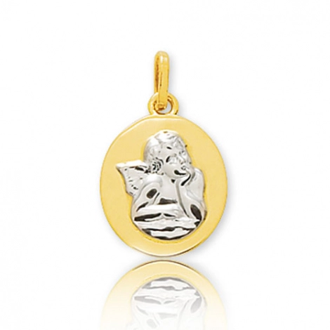 Mdaille Ange ovale