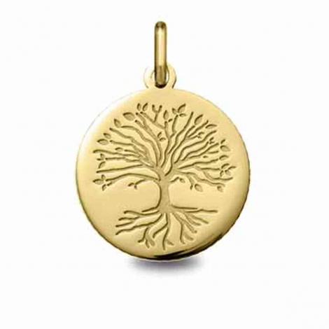 Médaille Arbre de vie Or Jaune Constance - 248400212