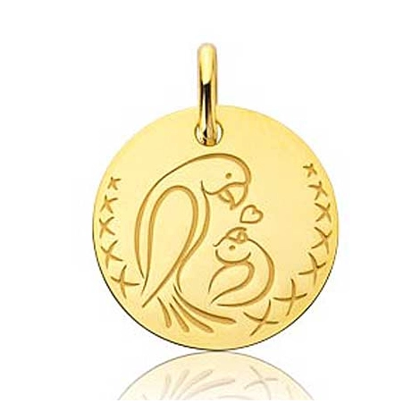 Mdaille bb Love Bird