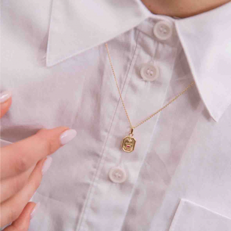 M�daille d'Amour L'Exclusive - Pierre rouge