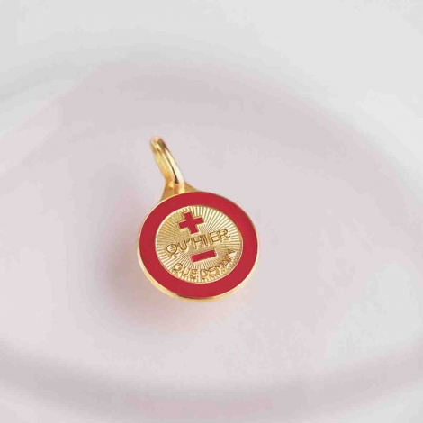 M�daille d'Amour - La Charmante - Carmin