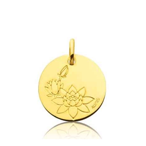 Mdaille Fleur de Lotus Augis