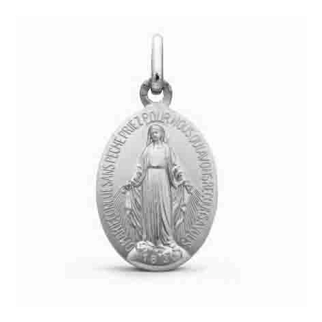 Mdaille Miraculeuse ovale