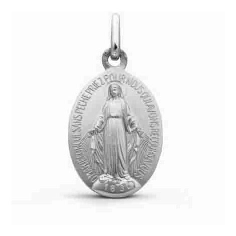 Mdaille Miraculeuse ovale