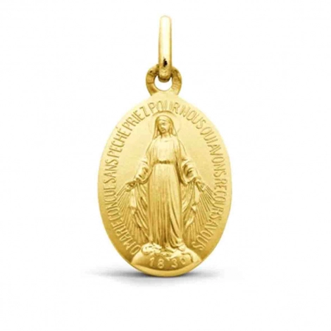 Mdaille Miraculeuse ovale