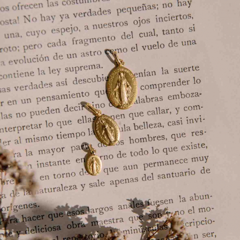 M�daille Miraculeuse ovale