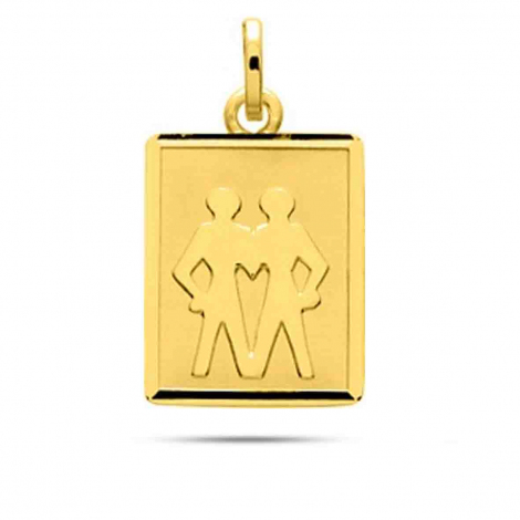 Pendentif Zodiac Gmeaux