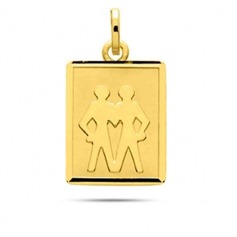 Pendentif Zodiac Gmeaux