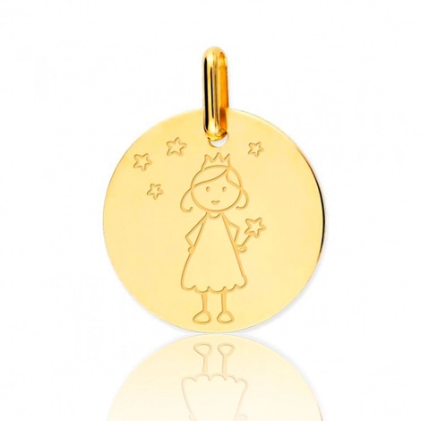 Mdaille Princesse Or