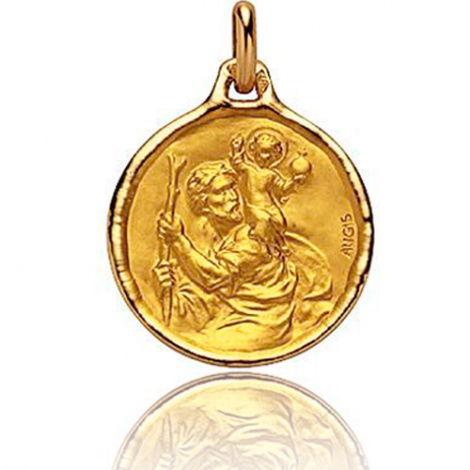 Médaille Saint Christophe Augis 20 mmOr Jaune- J4919X0000
