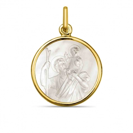 Mdaille Saint Christophe