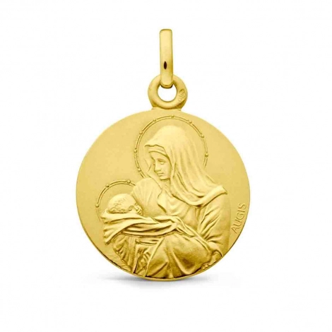 Mdaille Tendresse Vierge  l'enfant